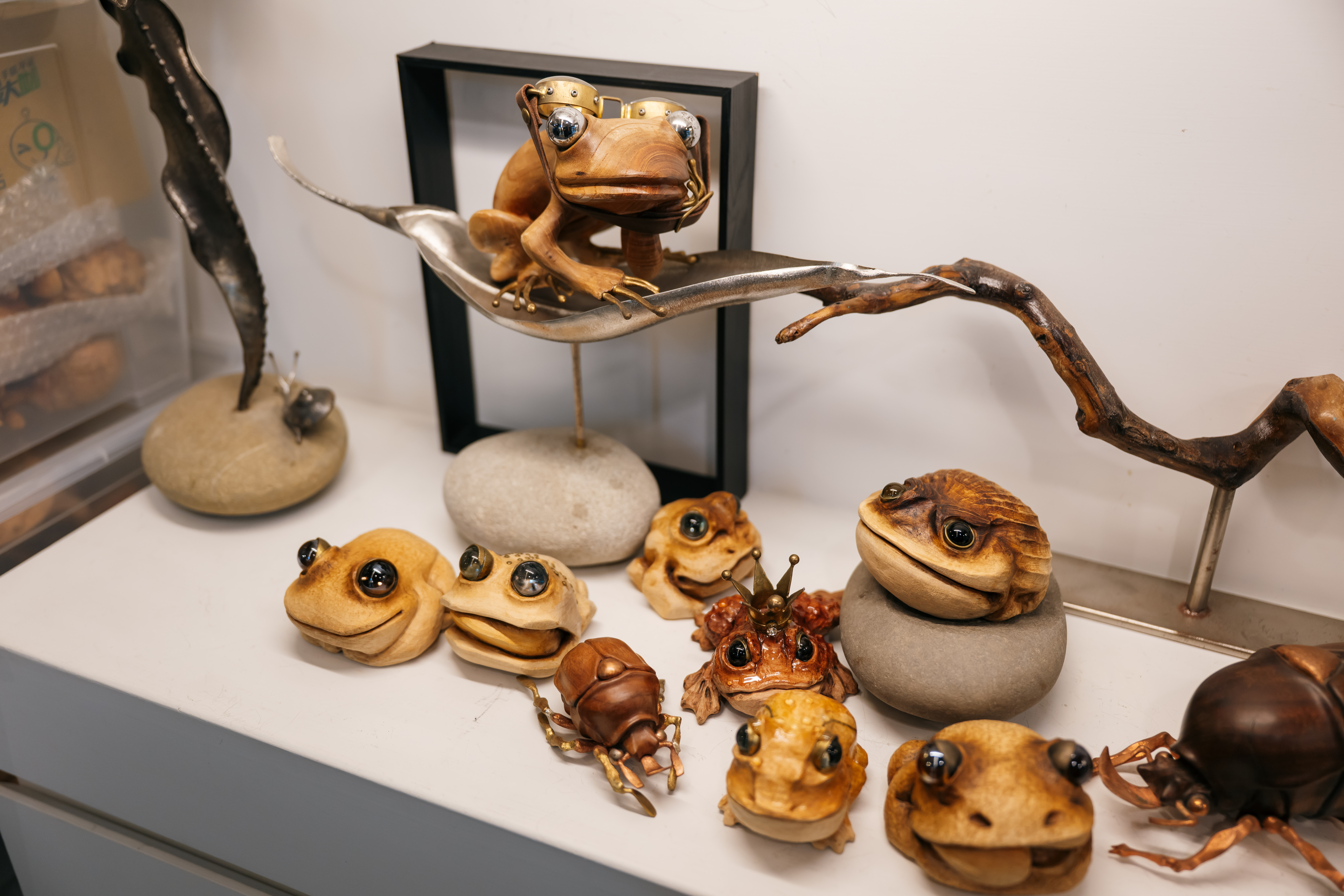 圖3.傳玻者從琉璃走向複合媒材