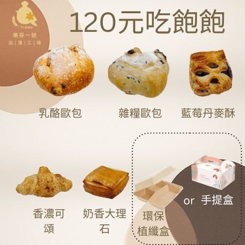 樂芽永續股份有限公司樂芽一號庇護工場 120元 【吃飽飽餐盒】