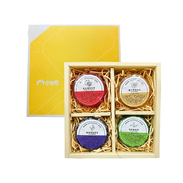 絲瓜皂禮盒｜四入組