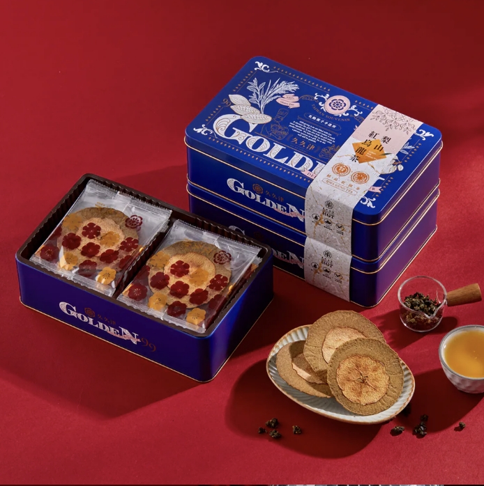 久久津 紅烏龍蘋果米餅禮盒