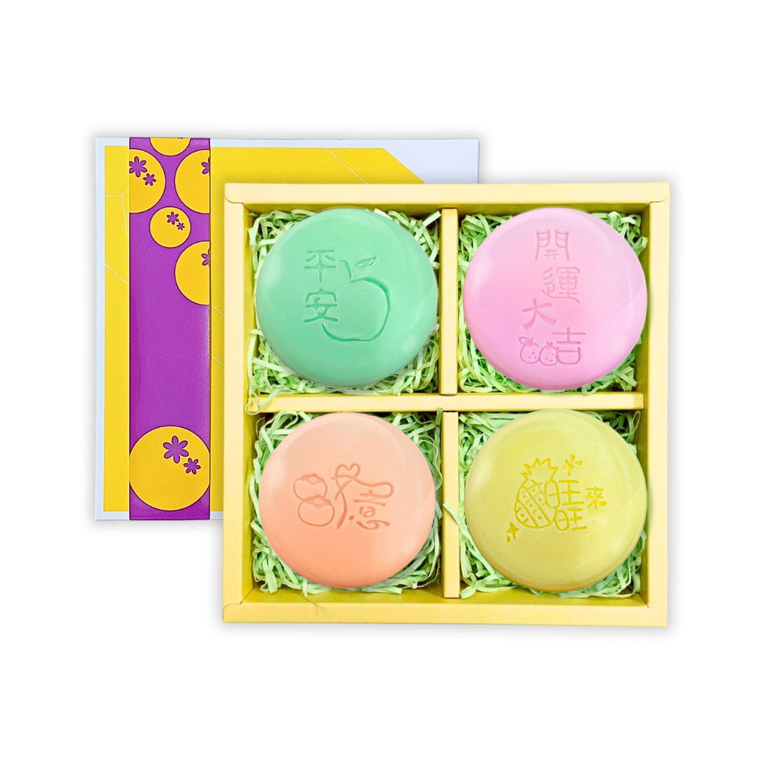 水果吉祥話-好運樂章｜四入禮盒